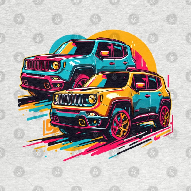 Jeep Renegade by Vehicles-Art